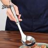 Einfach zu greifender Fleischbällchenlöffel Edelstahl-Herstellerlöffel Rutschfest Ergonomisches Design mit langem Griff Fischbällchen Professionelles Fleischbällchen-Werkzeug für Bällchen