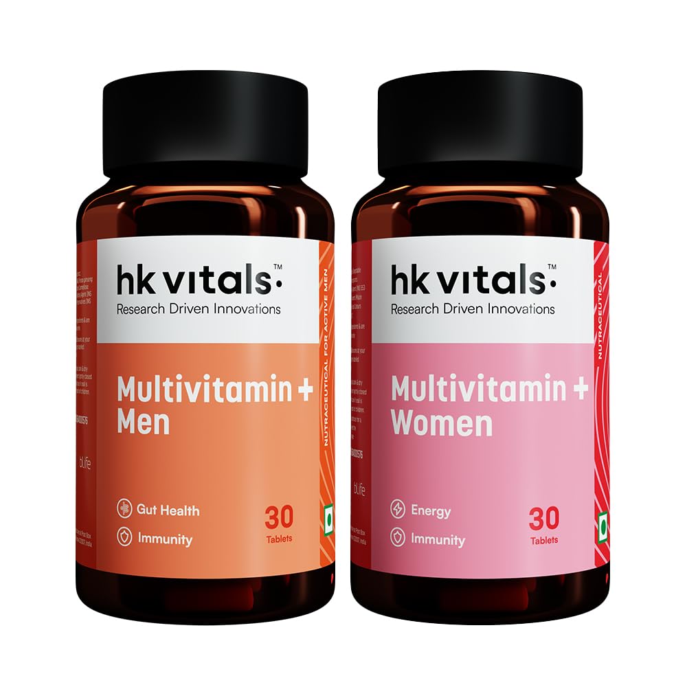 Hk Vitals Multivitamin Plus Women + Men, 2 X 30 Tablets