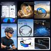 Monster Cycling Bluetooth Smart Audio Sunglasses AGS1 Earphones for Outdoor Sports and Running