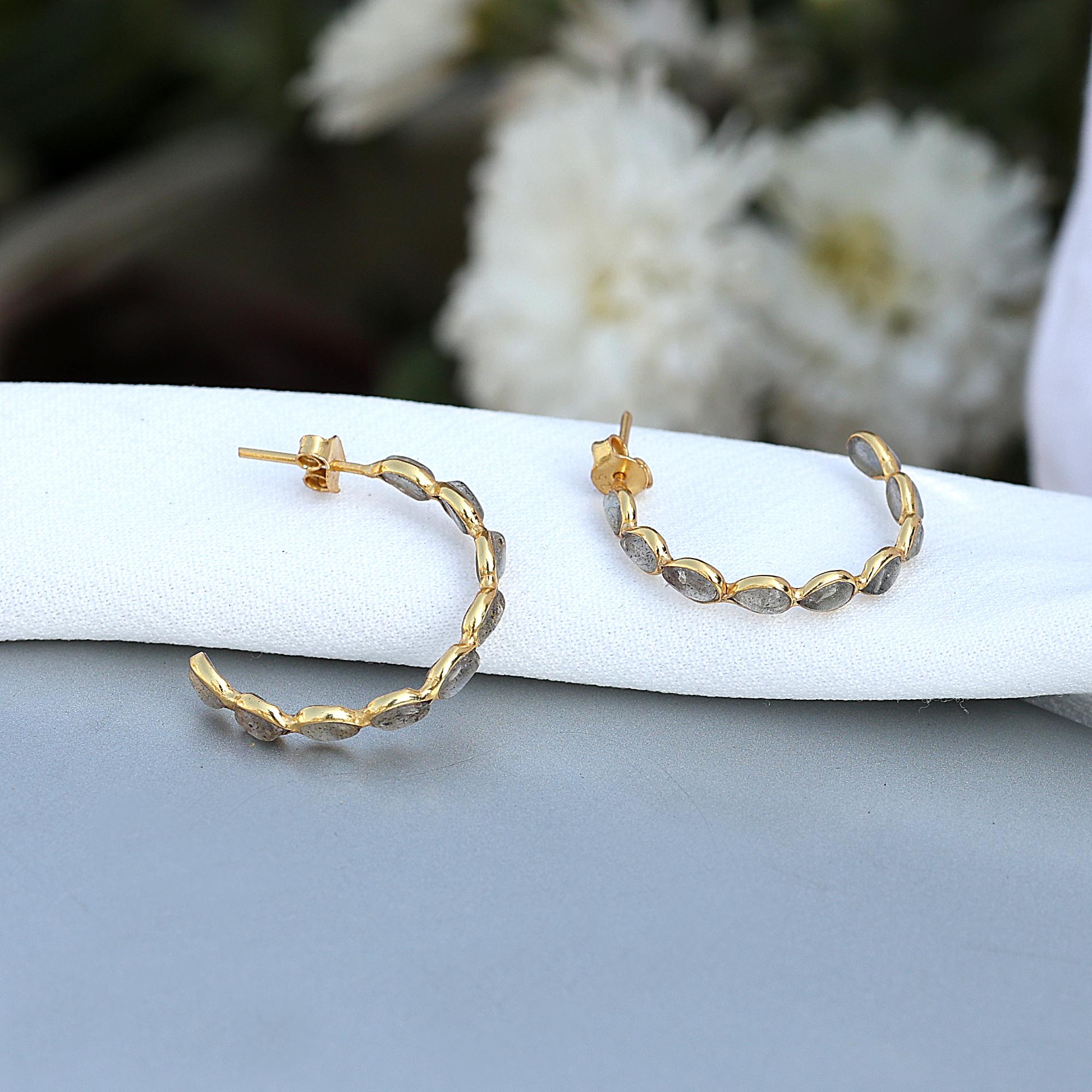

Gold Plated Jewelry, Silver Jewelry, Dainty Earrings, Gift For Her, Women Jewelry серебряный