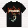 Camiseta Dying Fetus Haz que Supliquen por la Muerte 2023 Brutal Death Metal Camisetas Tops Madam Algodón Manga Corta High Street