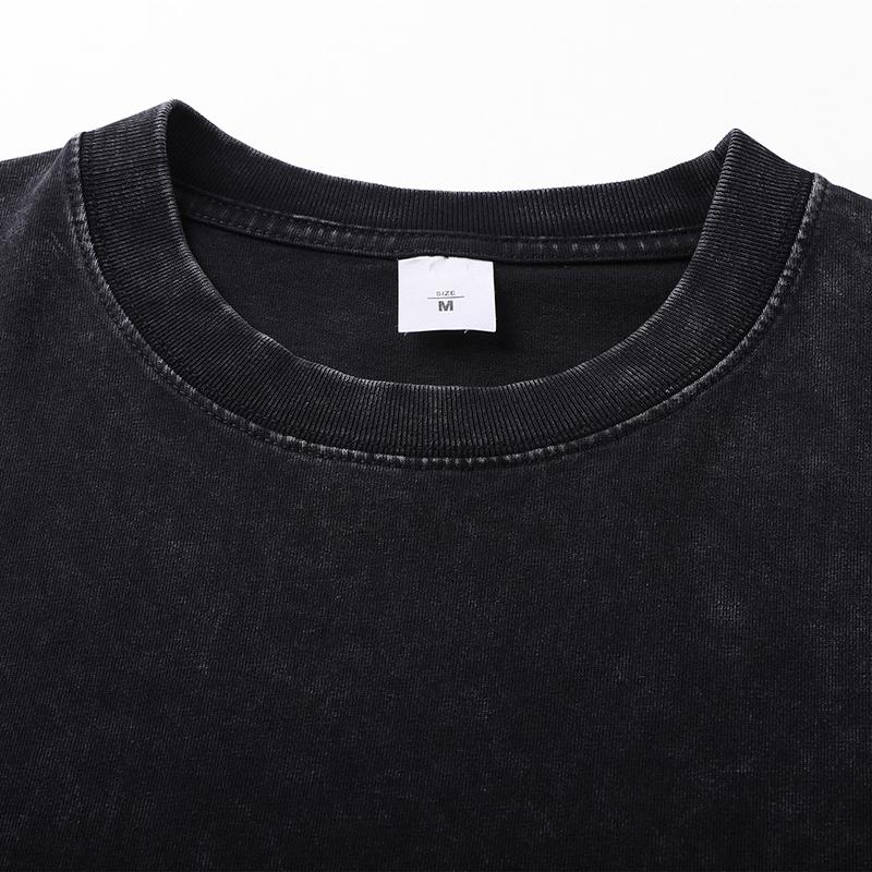 300 GSM 100% Baumwolle T-Shirt Individueller Musterdruck Herren T-Shirts