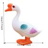 Cute Design Jumping Goose Toy Plastic Material Simulation Animal Toy Bounce Goose  Toy  Kids Play