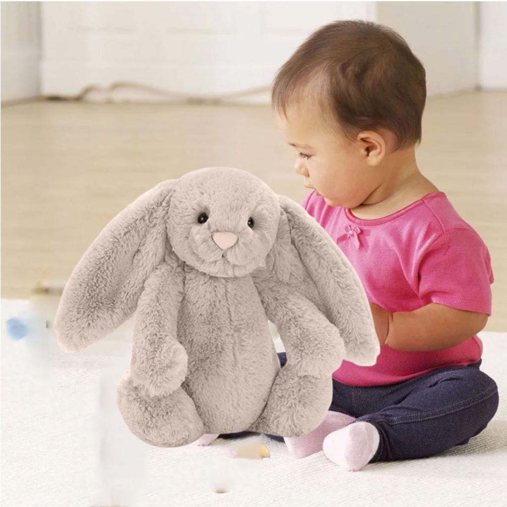 Dlouhé ucho Bunny Cartoon Toy Panenky pro děti Děti dárek k narozeninám