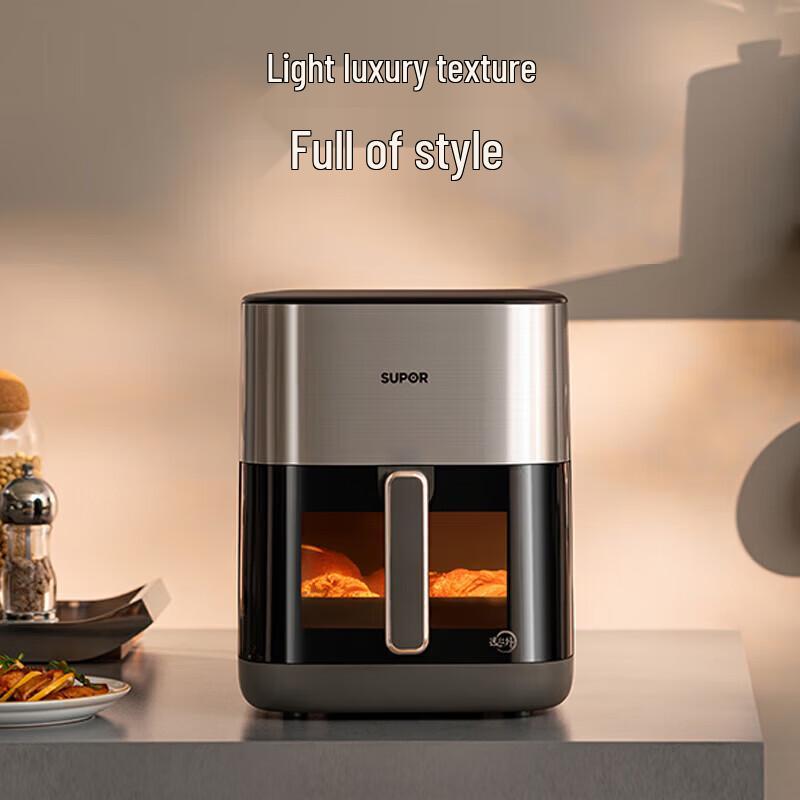 SUPOR 6L Far-Infrared Smart Air Fryer with Visual Touch Control