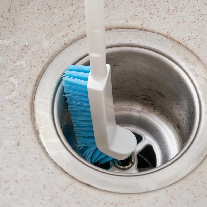 Cleaning Sink Kitchen Brush With Plastic Handle For Spaces Tight