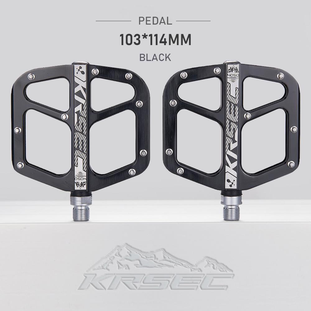 Bike Pedals Mountain Bike Pedal 9/16 Inch Lightweight Bicycle Platform Flat Pedal for BMX MTB Adult Road Bi