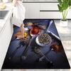 Moderne Küchenmatte Fußmatte für den Hauseingang Flur Schlafzimmer Wohnzimmer Dekoration Boden Teppich Balkon Badezimmer Langer Teppich