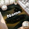 Custom Name Personalized Knight Rider Print Carpet, Versatile Home Decor Rug, for Playroom, Apartment, Balcony, Entryway, Hallway Gift