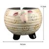 Crochet Storage Bowl Large Organizer with Holes to Let Yarn through Decorative Accessories String Storage Sheep Shape Yarn Bowl