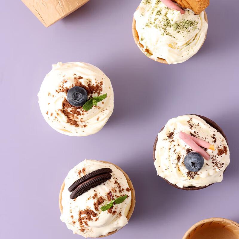 Oil-Proof Kraft Paper Muffin Cups