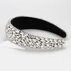 2026 Fashion Full Diamond Headband Women's European and American Sponge Rhinestone Hair Accessories Wholesale New Headgear Wide Edge Headband