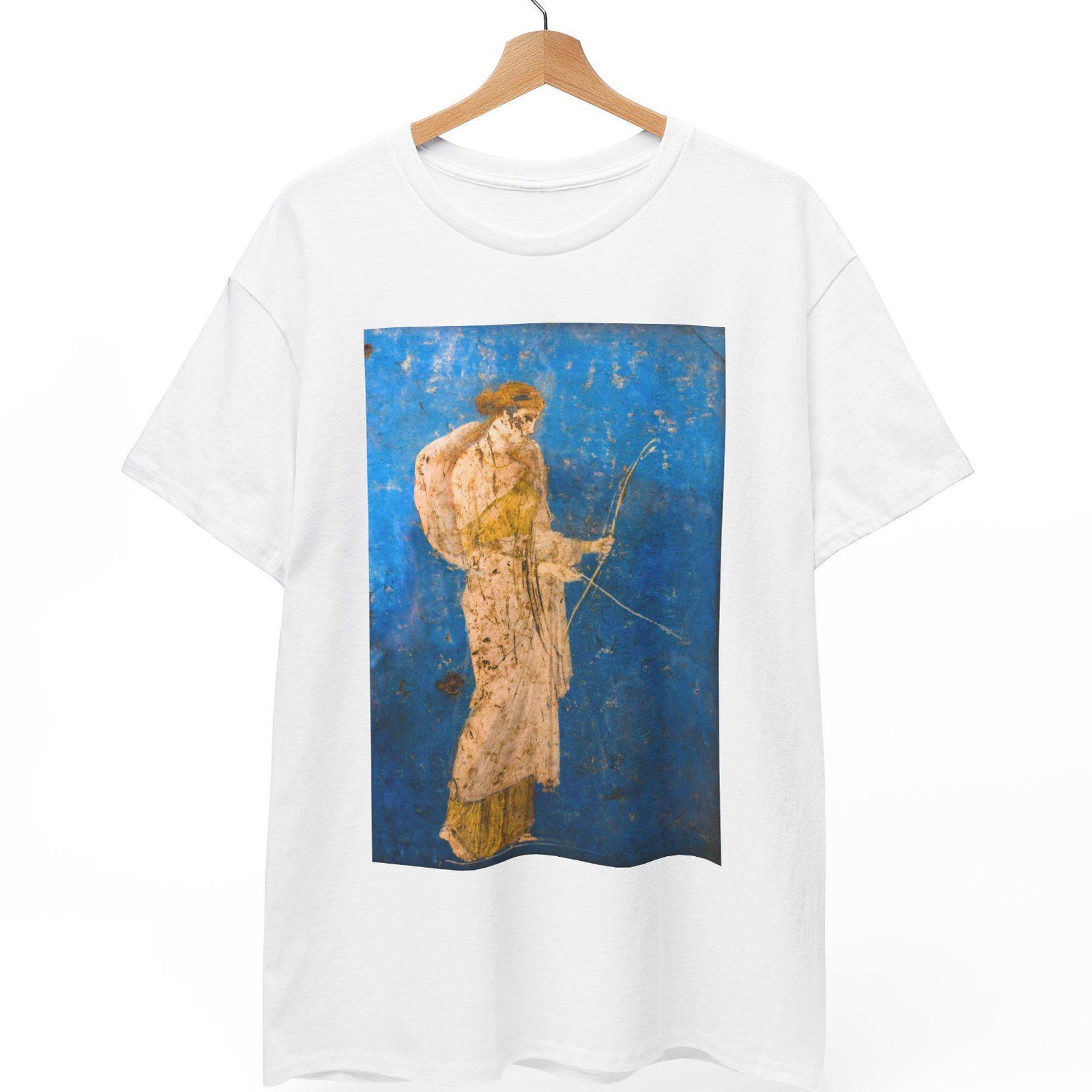 Diana The Huntress T shirt | Wall Fresco Artwork | Mythology L