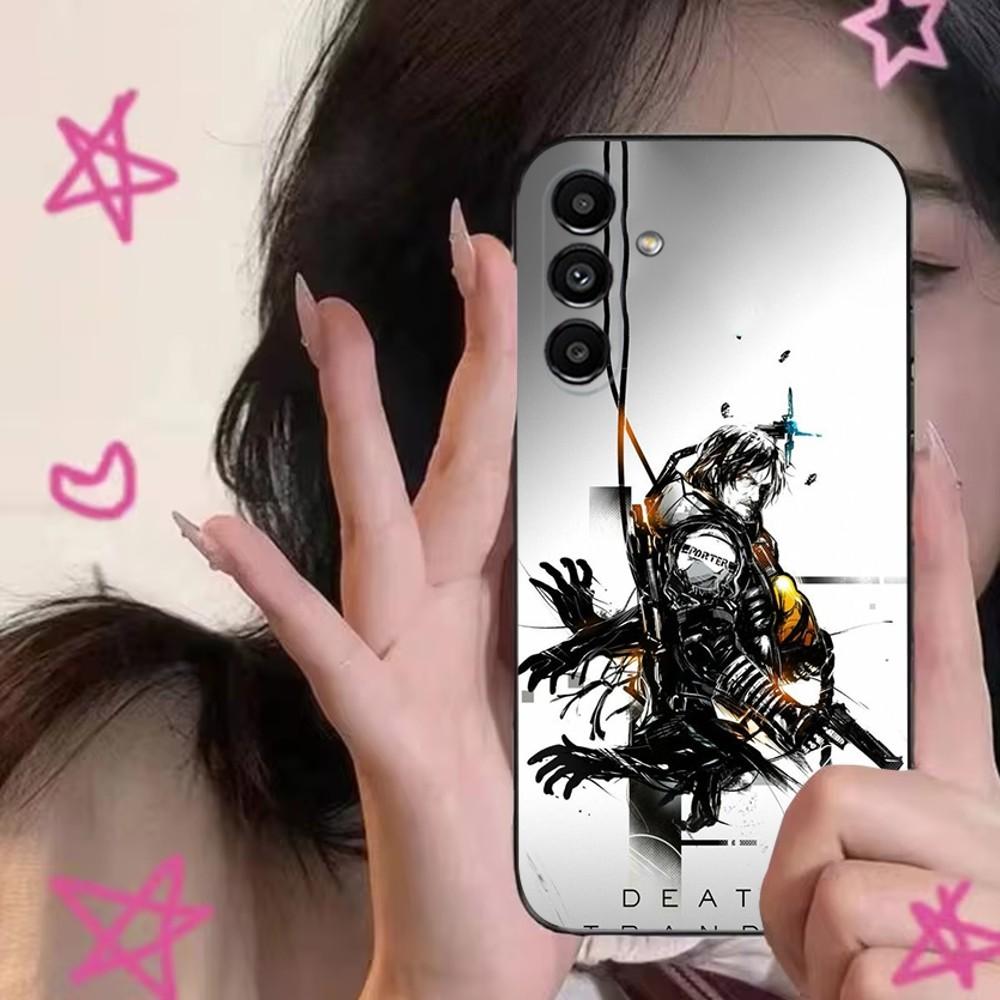 Game D-Death Stranding Phone Case For Samsung S24,S21,S22,S23,S30,Ultra,S20,Plus,Fe,Lite,Note,10,9,5G Black Soft Cover