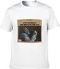 Men's Round Neck T-Shirt Otis Redding The Dock of The Bay Button Closure White
