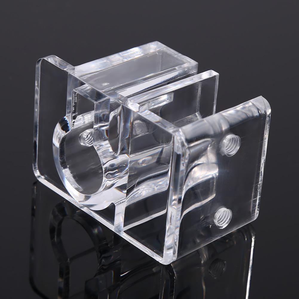 New Acrylic Fish Tank Filter Mount Tube Fixing Outflow Inflow Pipe Water Hose Clip Holder