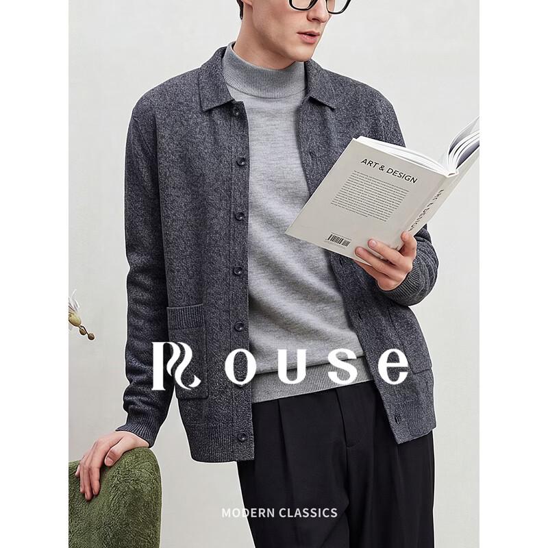 Lords Men's 100% Cashmere Cardigan