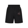 Li Ning Simple Fashion Comfortable Versatile Loose Breathable Five-Point Casual Shorts Women Shorts Black AKSV832-3