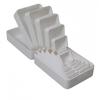 Levels 6/7 Plastic Nesting Storage Boxes Durable Stackable Design For Home Office Desk Small Item Organizing