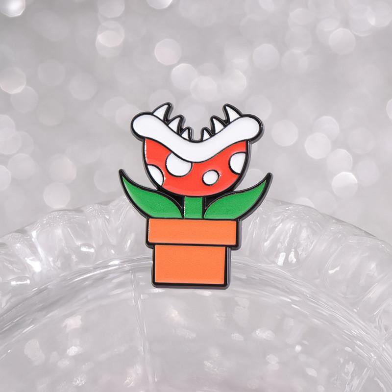 Stylish Fun And Cartoon Character Brooch Pin Beautifully Crafted In Alloy For All Occasions
