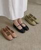 Sappun Nivre Mary Jane Flat Shoes (1Cm)