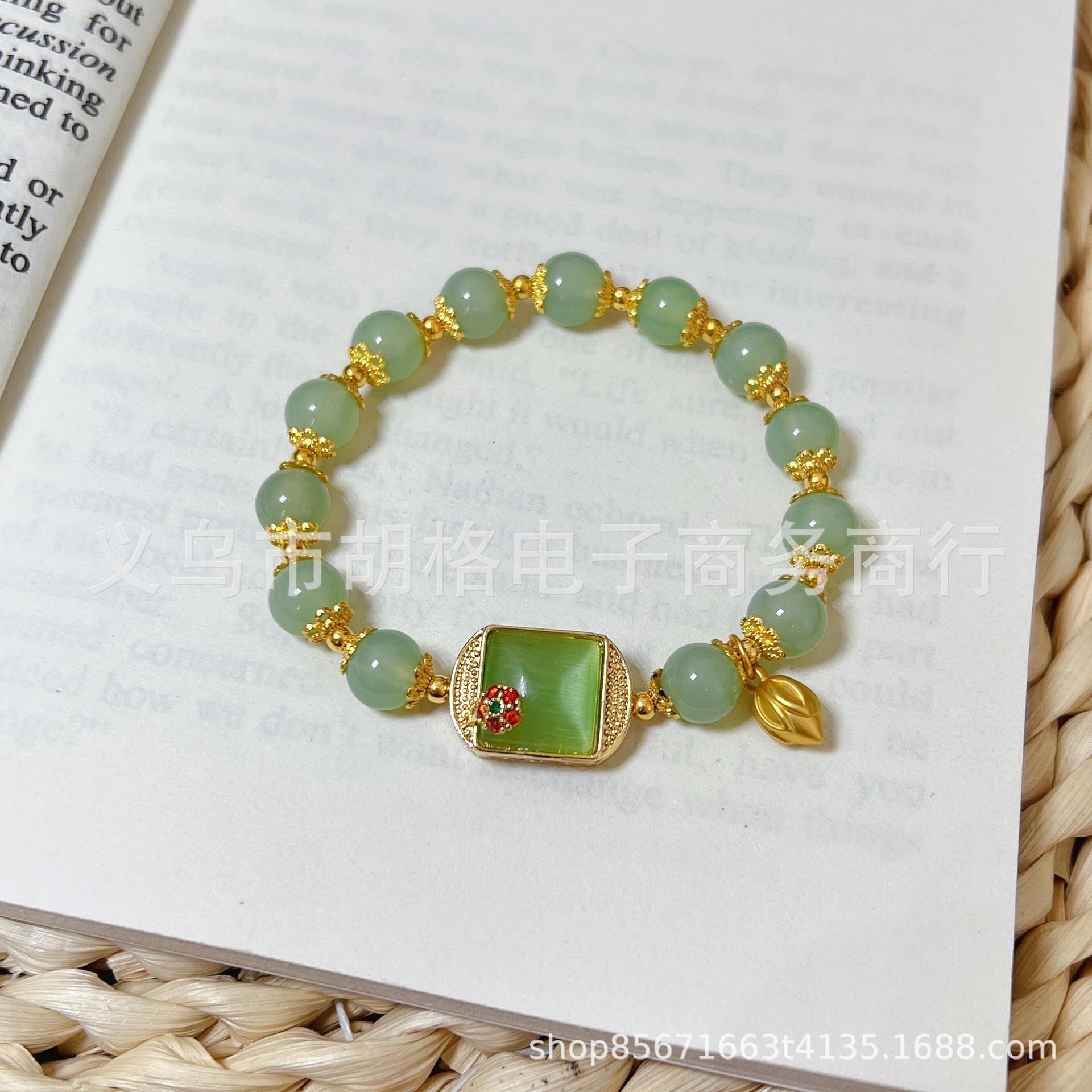 JYL TS Bracelet Lotus  Popular Chinese Style Feng Shui Prosperity & Life Smoothness [Bronze] Step by Step Lotus цветочные белый