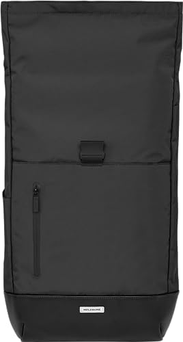 Moleskine Metro Roll-Top Backpack, Black, ET20FMTRBKBK, Business Backpack, Fits 15-inch Devices