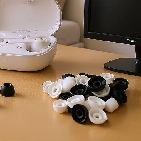 3 Mărimi Dopuri Silicon pentru Căști Soundcore Liberty 4 NC Dopuri Urechi Pentru Life P2 P3 A20i Dopuri Căști TWS