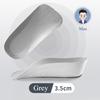 Height Increase Insoles Men Women Shoes Flat Feet Arch Support Orthopedic Insoles Sneakers Heel Lift Curve Fitting Shoe Pads