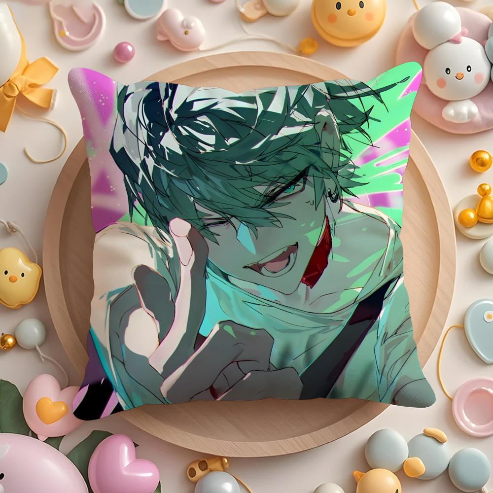 Alien Anime S-Stage Cushion Cover Home & Car Multi-Scene Pillow Cover - Reversible, Soft & Durable for Daily Use