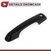 HEROFFIX Car Door Handle Covers Black Compatible with Toyota Land Cruiser Prado LC200 1 Set (Gloss ABS) - J150, J200, -