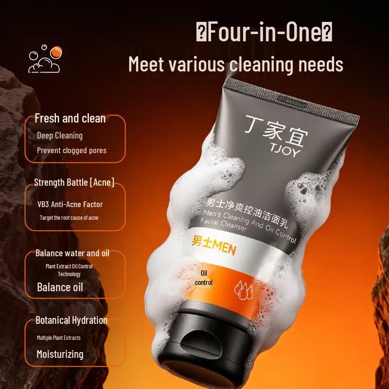 TJOY Men's Oil Control Cleanser
