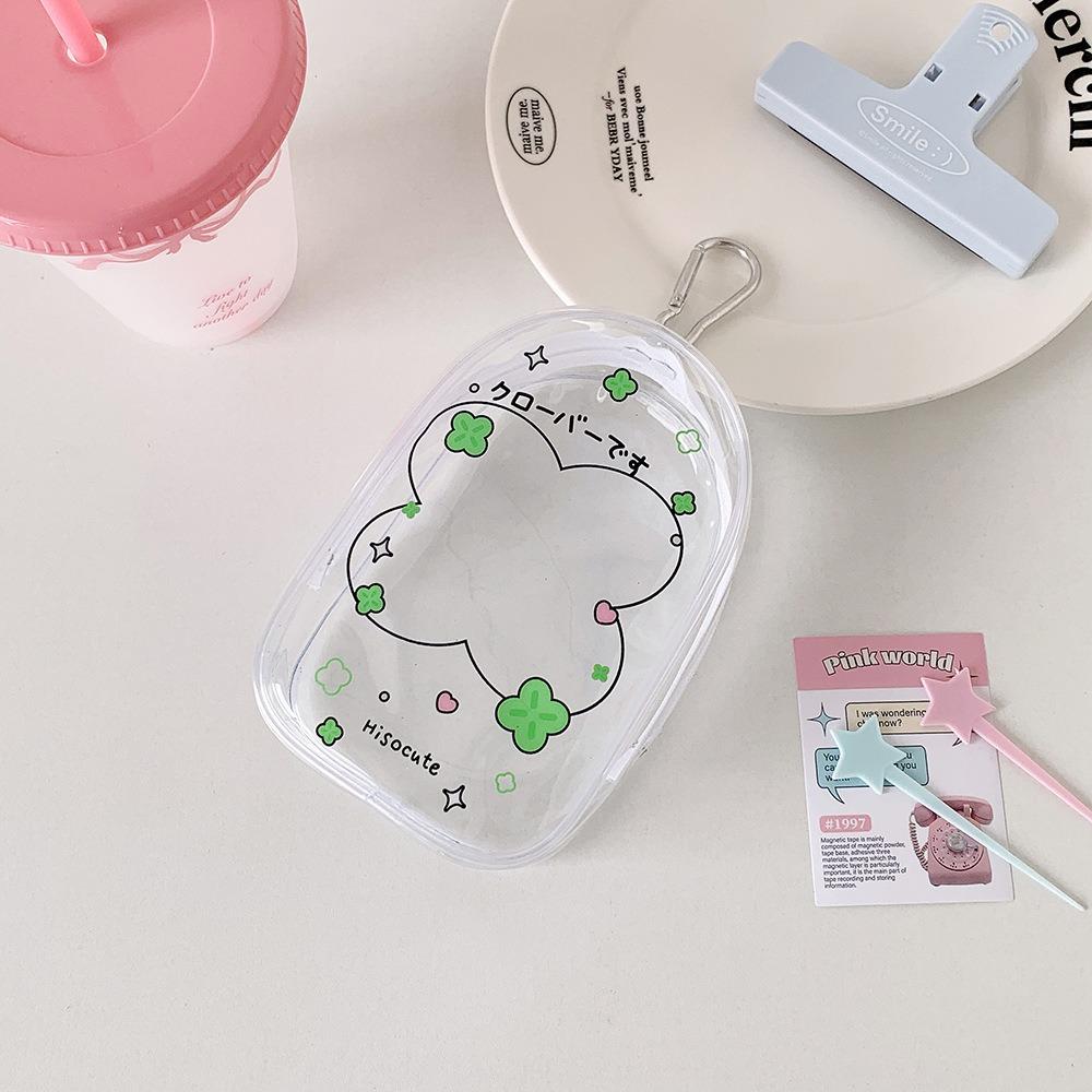 

2Pcs Protector Doll Protective PVC Shell Cartoon Pattern Doll Transparent Case Kids Toys Gifts Style 3