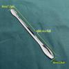 Stainless Steel Double-Headed and Single-Headed Medicine Sampling Spoon Set (22CM) - 3 Pack