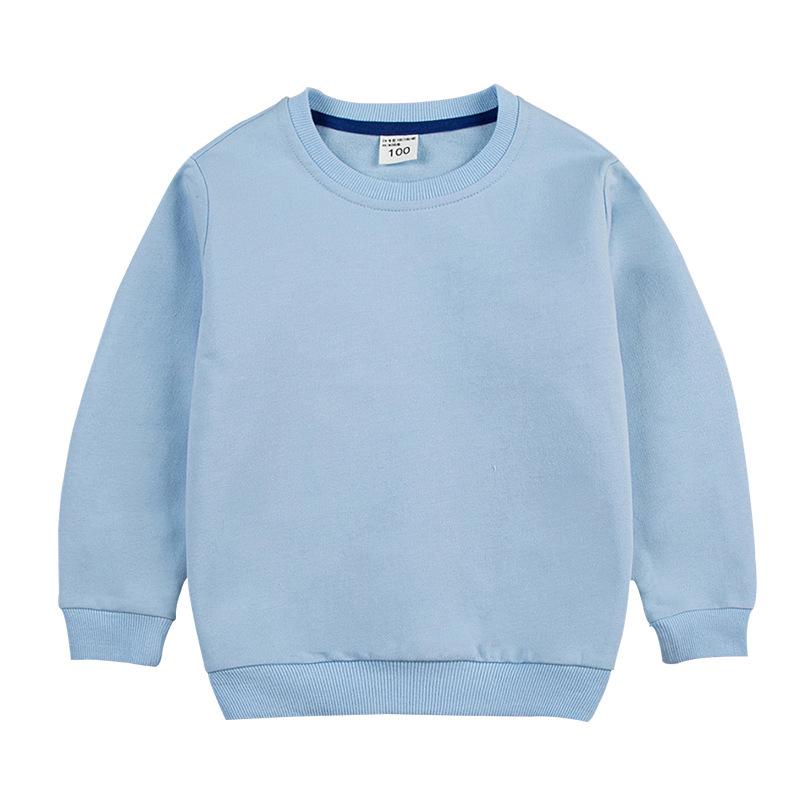 Children's Round Neck Long Sleeve Sweatshirt - Autumn/Winter Styles for Custom Pattern Designs