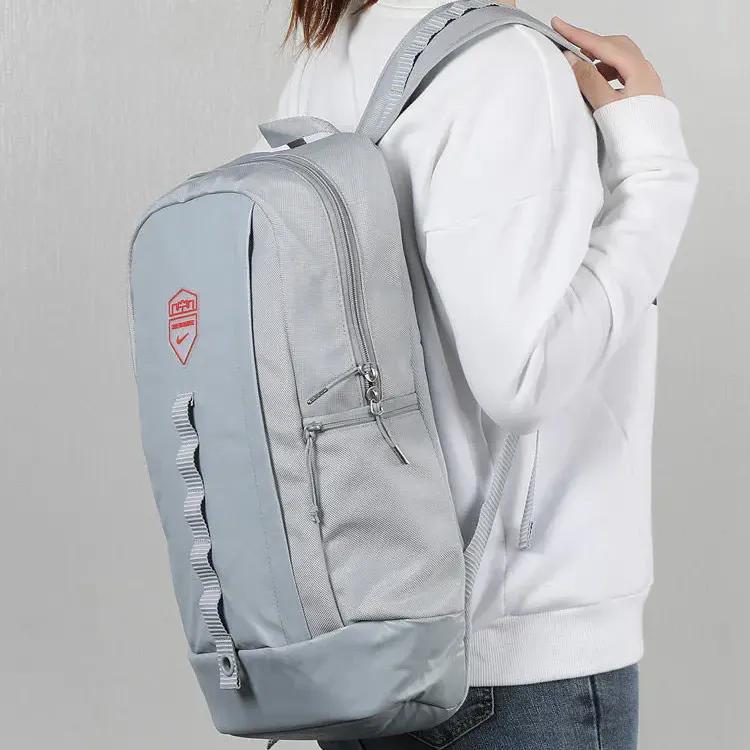 Nike Polyester Backpack Unisex Gray (Unisex) Backpacks BA6155 012