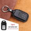 Honda Leather Key Case: Compatible with Civic, Accord, CR-V, Avancier, XR-V, Vezel, Lingpai, Breeze, Odyssey