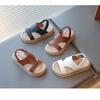 Kids Girls Sandals, Summer New Casual Beach Shoes, Soft Sole Fashion Trendy Anti-slip Toddler Shoes for Baby Girls