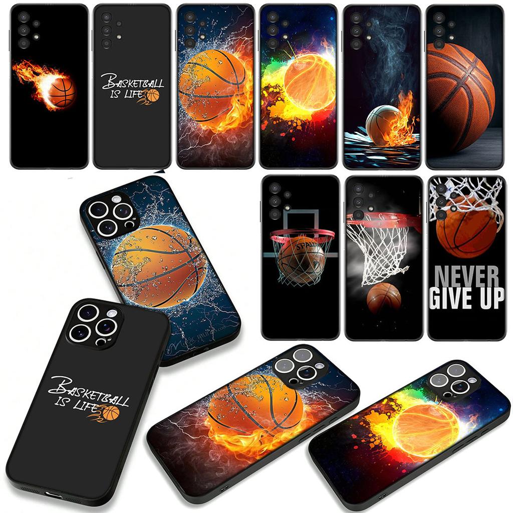 Basketball Cover Phone Case for Xiaomi Poco F7 F6 F8 Ultra F5 X7 X6 X5 X3 NFC M7 M6 Pro C85 C75 C65 C71 C61 Coque