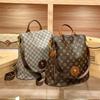 Women's New Leather High-end Lightweight Travel Bag, Fashionable Large Capacity Travel Backpack