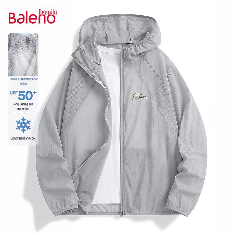 Мужская куртка Baleno с капюшоном, защита от солнца UPF50+ 2XL