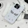 Korean Ins Star Wings Phone Case for Samsung Galaxy S26 S25 S24 S23 S22 S21 FE Ultra Plus 4G 5G Feather Texture Back Cover