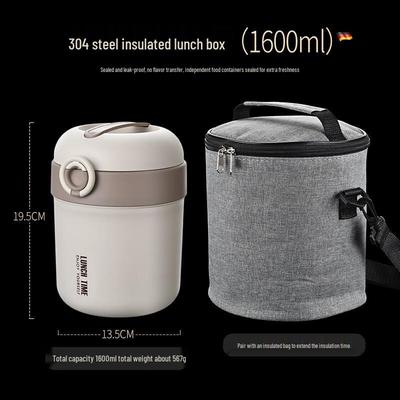 Portable 304 Stainless Steel Insulated Lunch Box Set