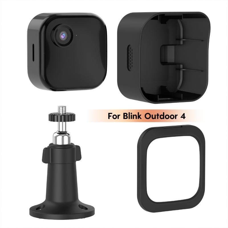 Adjustable Wall Mount Bracket Weather Proof Protector for Blink Outdoor/Indoor/Outdoor 4 Camera Easy Installation