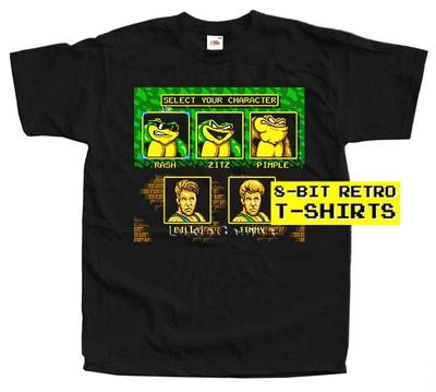 Battletoads Double Dragon Personaggio GAME MEN T-SHIRT Tutte le taglie S-5XL 100% COTONE