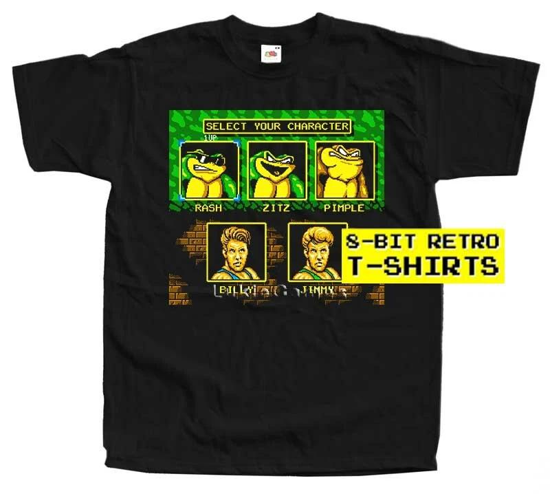 Battletoads Double Dragon Character GAME MEN T SHIRT All sizes S-5XL 100% COTTON