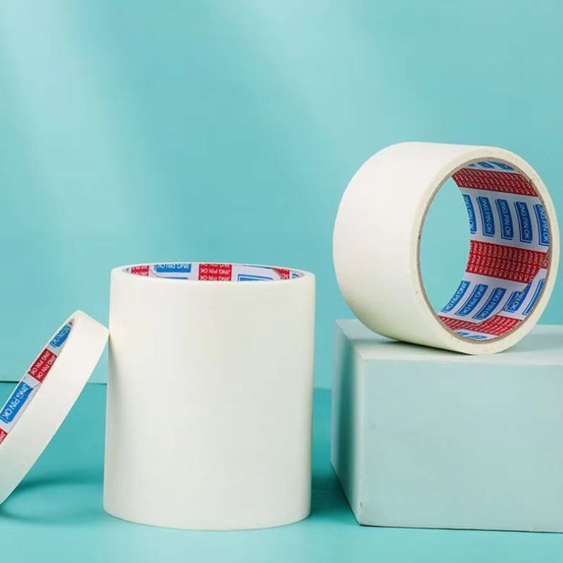 1Pc Selling Long Masking Tape Beige Car Painting Car House Oil Painting Single-Sided Masking Tape Adhesive Sealing Supplies