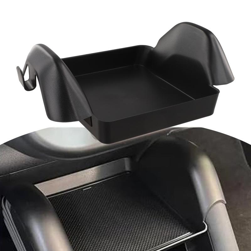 Black Car Storage Box ABS Material Non-Deformable Quick tallation Car Interior Storage For MINI Cooper E SE 2025