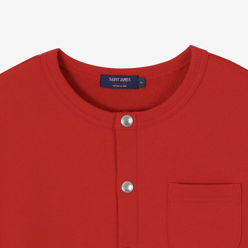 SAINT JAMES Bonbon Cardigan (Red) Asjf261Kr04-Red