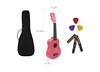 Ukulele Set MusicMate U-03 PinkTunes Pink